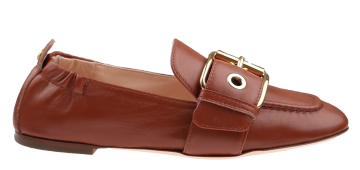 AGL Maya cognac Loafer