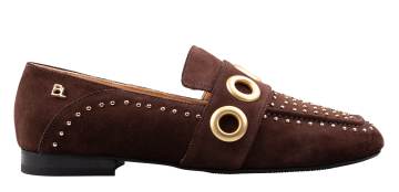 Babouche Shelly Dark Brown Loafer