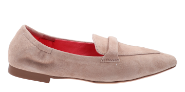 Black Rose Venice 01 Fudge Veloursleder beige Mokassin