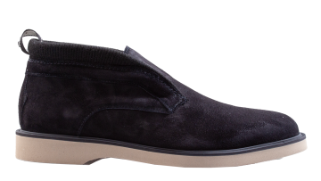 Greve Vito Black Wildleder Boot