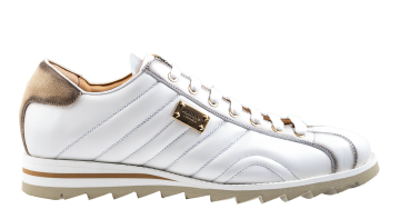 Harris 0894 Bianco calf Schnürschuh