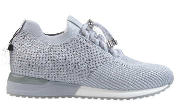 La Strada 2400409 Grey Silver knitted Sneaker