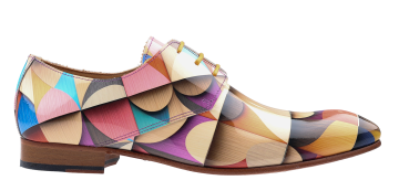 Mascolori Knock on Wood multi color Schnürschuh