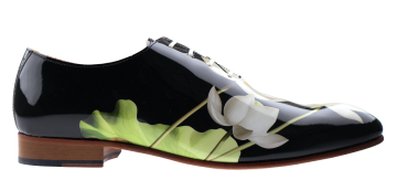 Mascolori White Lotus Black multi Schnürschuh