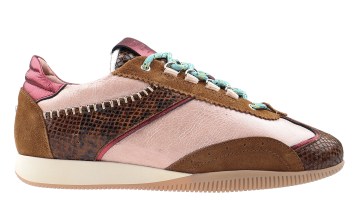 Piedi Nudi Janet H Dark Brown Old Leather Sneaker
