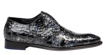Floris van bommel De Stapper 63.03 Dark Blue Schnürschuh