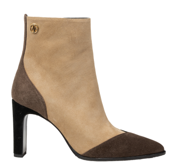 Floris van Bommel Maysi 01.05 Taupe Stiefelette