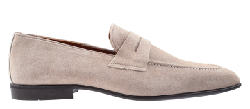 San Rossini 6026 Taupe suède Mocassin