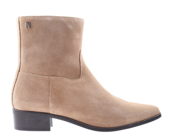 Tommy Hilfiger Suède Ankle boot W Zip Safari Stiefelette
