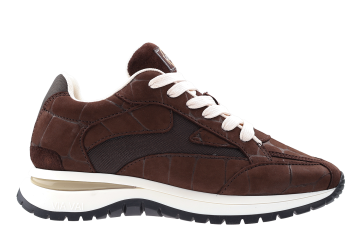 Via Vai Usher Riggs Cocco Corvino Dark Brown Sneaker