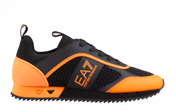 Armani X8X027 T669 Black Orange Sneaker