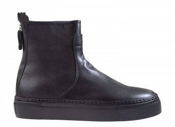 AGL Meghan Bootie Black Leder Boot