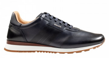 Bally Asken-FO Calf Plain Midnight Sneaker