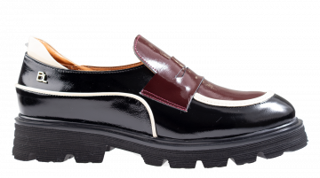 Babouche Evita bordeaux Slipper