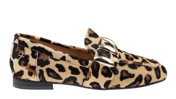 Babouche Lincey Leopard Mokassin