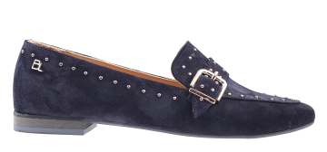 Babouche Luna navy Slipper