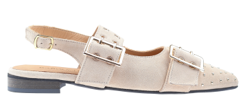 Babouche Soya beige slingback