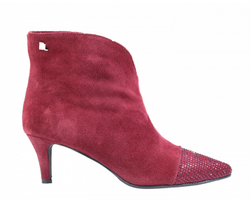 Babouche Zelia bordeaux Stiefelette