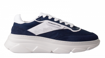 Copenhagen Studios CPH56material mix elegant blue Sneaker