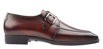 Greve 3440 XF K-Wijdte cognac Schnallenschuh