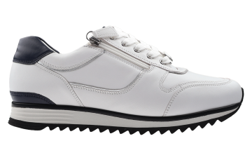 Hassia 1-30-2030 white Darkblue Sneaker