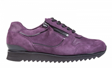 Hassia 6-30-2033 lila Veloursleder Sneaker