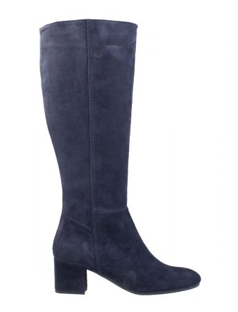 Lamica Quela blu Veloursleder Stiefel