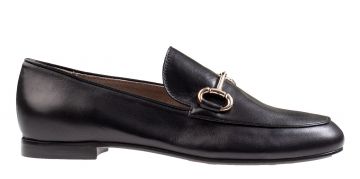 La Cabala L 7200625 schwarz Leder Mokassin