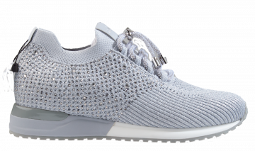 La Strada 2400409 Grey Silver knitted Sneaker