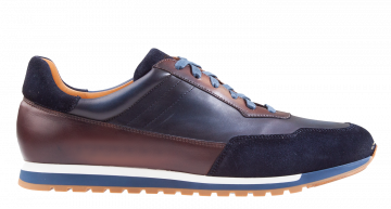 Magnanni 24742 brown blue combi sneaker
