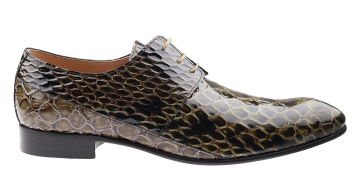 Mascolori Anaconda Green Schnürschuh