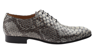 Mascolori Croco de Luxe taupe combi Schnu2rschuh