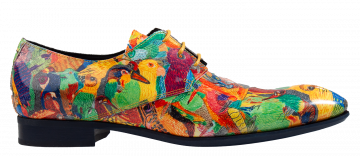 Mascolori Jeroen Pomp multi color Schnürschuhe