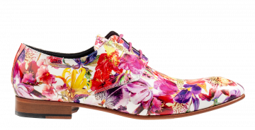 Mascolori Summer Bloom Lackleder Schnürschuhe