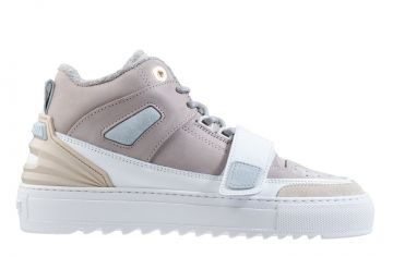 Mason Garments Firenze 20E Mid Neutro Grey Sneaker.