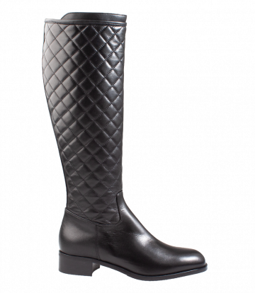 Nalini 2698L schwarz Leder Stiefel