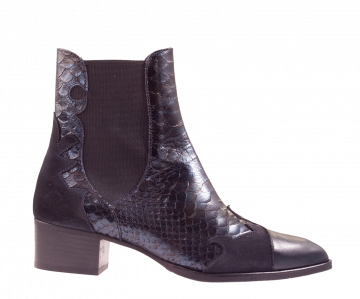 Pertini 242W30961D7 Blauw Chelsea Stiefelette