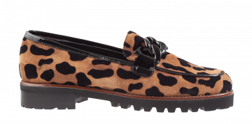 Paulette 550M panter print Slipper