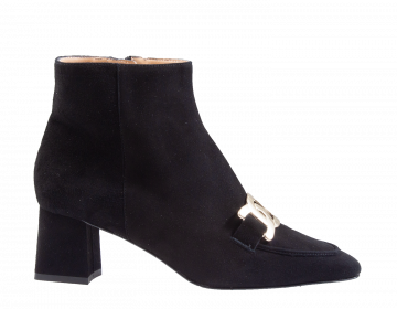 Paulette CH731 schwarz Veloursleder Stiefelette