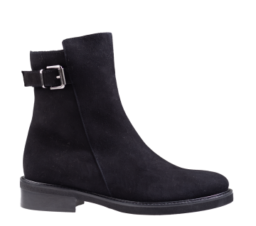 Paulette H502T Black Velour vacht Stiefel