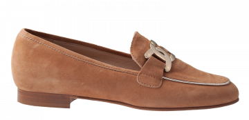 Paulette H435M cognac Veloursleder Mokassin
