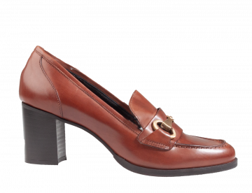 Paulette K108M cognac Leder Pump