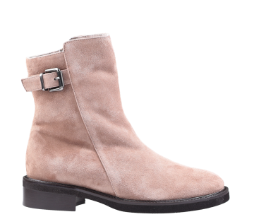 Paulette H502T Taupe Velours Stiefel