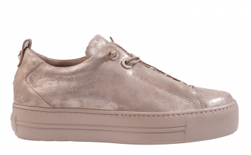 Paul Green 5417-066 Antik Champagne Schnürschuhe Taupe