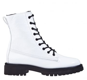 Paul Green 9768-027 wit lak veterboot