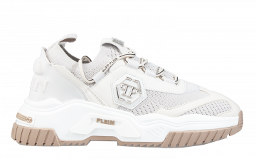 Philipp Plein Runner Hexagon Beige Sneaker