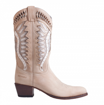 Sendra 12860 Light beige Westernboot