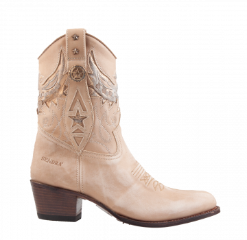 Sendra 14298 Light beige Westernboot