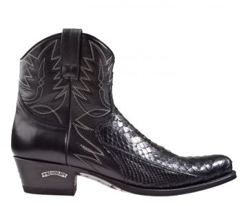 Sendra 9469P schwarz pitone Stiefel