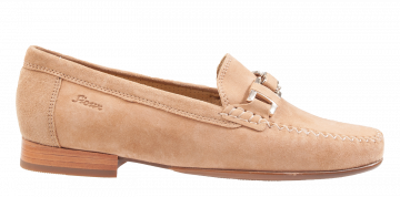 Sioux Cambria camel Veloursleder Mokassin